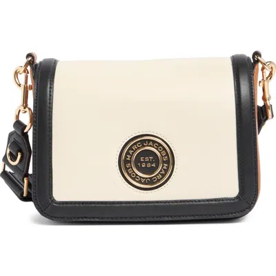 Marc Jacobs Insignia Messenger Crossbody Bag In Smoked Almond Multi
