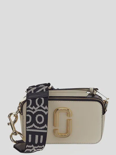 Marc Jacobs Ivory Leather Bag In Sand