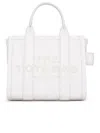MARC JACOBS MARC JACOBS IVORY LEATHER MICRO TOTE BAG