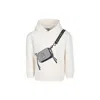 Marc Jacobs Snapshot Bag-print Hoodie In Bianco