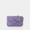 Marc Jacobs J Marc Diamond Bag In Purple