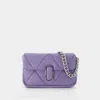 Marc Jacobs J Marc Diamond Bag In Purple