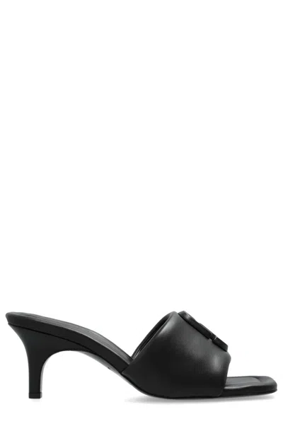 Marc Jacobs J Marc Heeled Sandals In Black