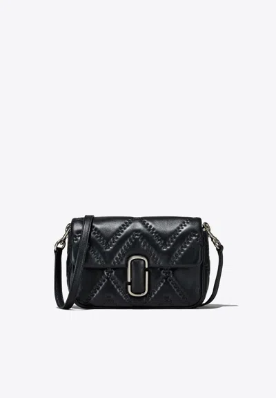 Marc Jacobs J Marc Leather Shoulder Bag In Black