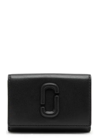 Marc Jacobs J Marc Leather Wallet In Black