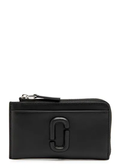Marc Jacobs J Marc Leather Wallet In Black
