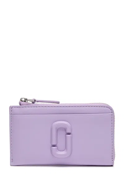 Marc Jacobs J Marc Leather Wallet In Light Purple