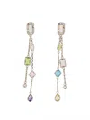 Marc Jacobs "j Marc Luxe Gem Drop" Earrings In Metallic