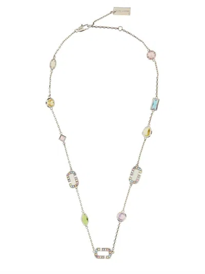 Marc Jacobs "j Marc Luxe Gem Station" Necklace In Gold
