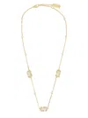 Marc Jacobs J Marc Luxe Station Necklace In Gold