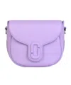 Marc Jacobs The J Marc Small Saddle Bag In Purple
