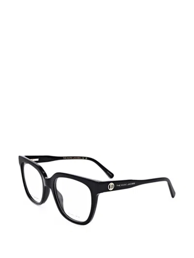 Marc Jacobs J Marc Square-frame Glasses In Black