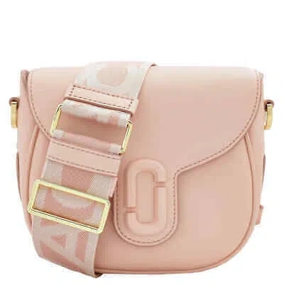 Pre-owned Marc Jacobs J Marc The Small Saddle Bag 2s3hms003h03624 In Rose