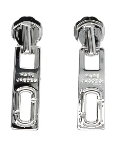 Marc Jacobs J Marc Zipper Earrings In Metallic