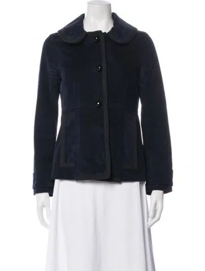 Pre-owned Marc Jacobs Jacket In Blue