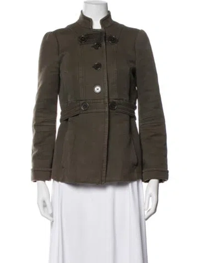 Pre-owned Marc Jacobs Jacket In Green