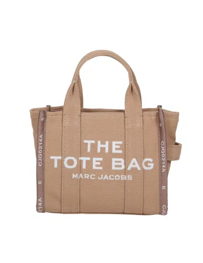 Marc Jacobs Medium Jacquard Tote In Camel
