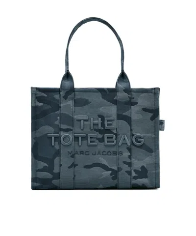 Marc Jacobs Jacquard Large Tote Bag In Green