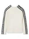 Marc Jacobs Jacquard Logo Pullover In White