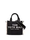 Marc Jacobs Women Black The Jacquard Small Tote Bag In Black