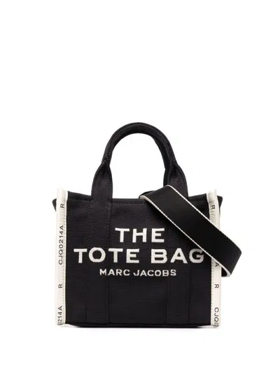 Marc Jacobs Jacquard Tote Bag In Black