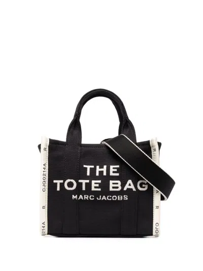 Marc Jacobs Jacquard Tote Bag In Black