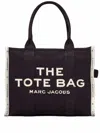 Marc Jacobs The Tote Bag Jacquard Large In Black