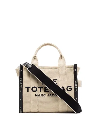 Marc Jacobs Jacquard Tote Bag In Warm Sand