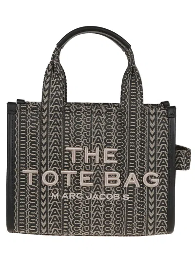MARC JACOBS MARC JACOBS JACQUARD TOTE BAG WITH MONOGRAM PATTERN