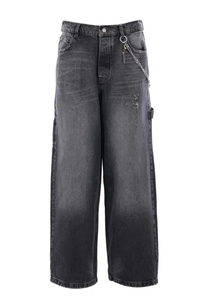 Marc Jacobs Jeans In Bleached Black