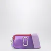 MARC JACOBS MARC JACOBS JELLY SNAPSHOT SHOULDER BAG IN WISTERIA