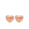 Marc Jacobs Balloon Heart Earrings In Pink