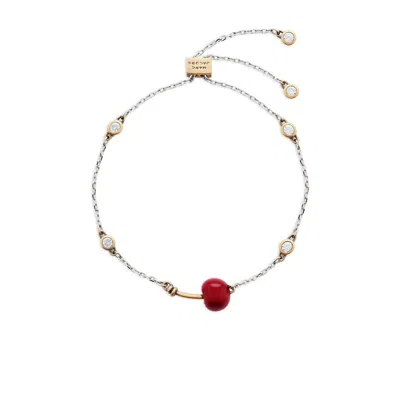MARC JACOBS JEWELLERY SILVER, RED
