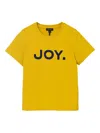 Marc Jacobs Joy Flocked Short-sleeve Slim T-shirt In Yellow