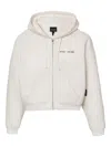 Marc Jacobs Joy Of Falling Zip Hoodie In White