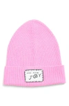 Marc Jacobs Joy Wool Blend Beanie In Pink