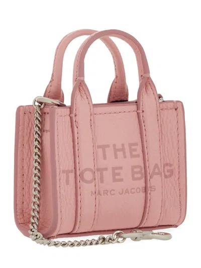 Marc Jacobs Keychain "the Tote" Dwarf In Pink