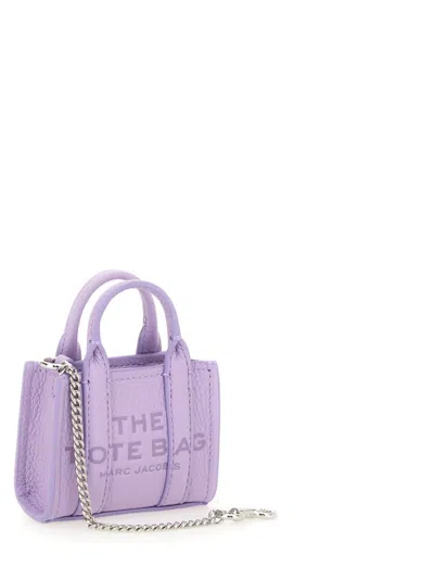 Marc Jacobs Keychain The Tote Dwarf In Purple