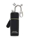 Marc Jacobs Chain Charm Keyring Lipstick Case In Black
