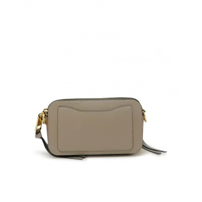 Marc Jacobs Khaki Leather The Snapshot Bag In Brown