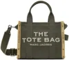 MARC JACOBS KHAKI 'THE JACQUARD SMALL' TOTE