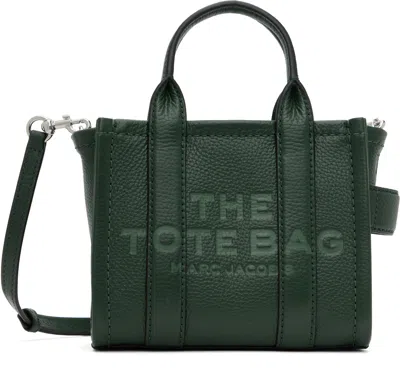 Marc Jacobs Khaki 'the Leather Crossbody' Tote In 308 Ivy