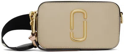 Marc Jacobs Beige 'the Snapshot Dtm' Shoulder Bag