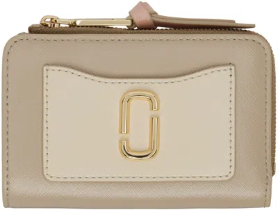 Marc Jacobs Khaki 'the Utility Snapshot Bifold' Wallet In 241 Khaki Multi