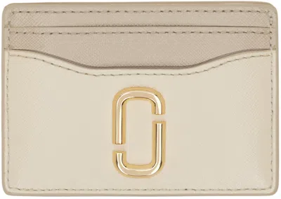 Marc Jacobs Khaki 'the Utility Snapshot' Card Holder In Neutral