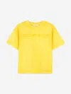 Marc Jacobs Kids Embroidered Logo T-shirt In Yellow