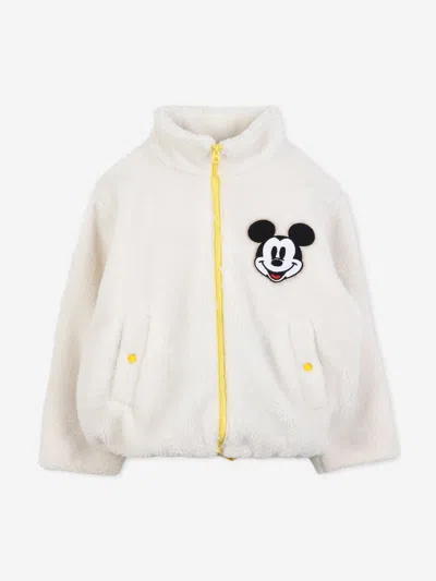 MARC JACOBS MARC JACOBS KIDS FAUX SHEARLING MICKEY MOUSE JACKET