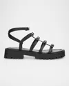 Marc Jacobs The Kiki Gladiator Sandals In Black