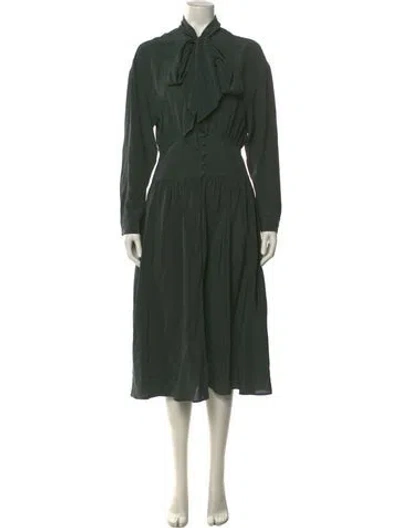 Pre-owned Marc Jacobs Knee-length Dress In Green