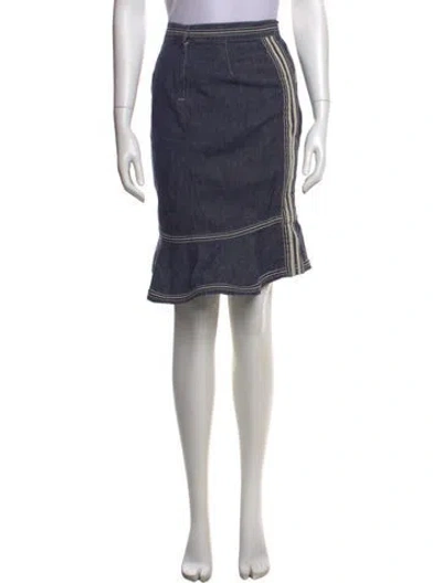 Pre-owned Marc Jacobs Knee-length Skirt In Blue